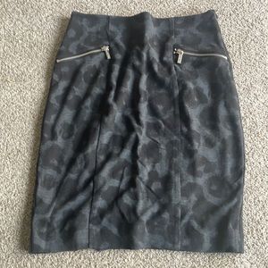 Black and grey Michael Kors dress skirt